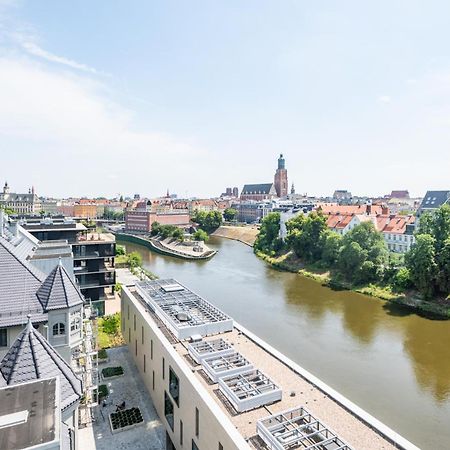 Nice View Apartment, Free Underground Parking, City Square 6 Min Wroclaw Dış mekan fotoğraf