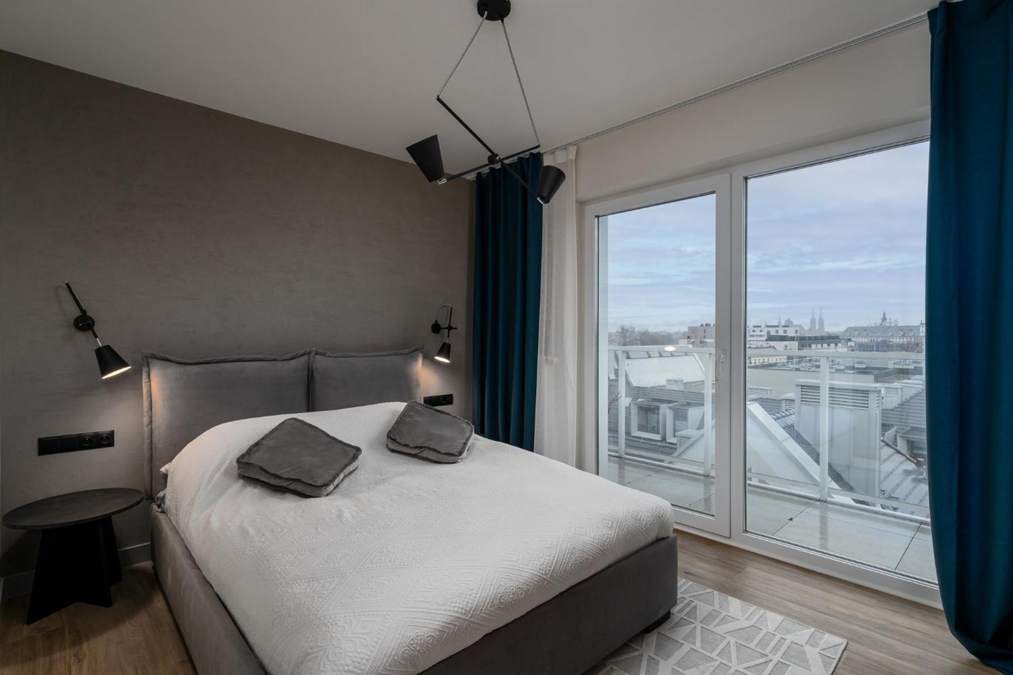 Nice View Apartment, Free Underground Parking, City Square 6 Min Wroclaw Dış mekan fotoğraf